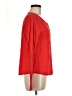 Bobi 100% Cotton Red Long Sleeve Top Size M - photo 4