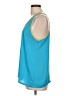 Joy Joy 100% Polyester Teal Sleeveless Top Size L - photo 5