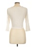 Eggie Ivory 3/4 Sleeve Blouse Size L - photo 2