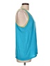 Joy Joy 100% Polyester Teal Sleeveless Top Size L - photo 4