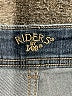 Riders by Lee Chevron-herringbone Blue Jeans Size 10 - photo 4