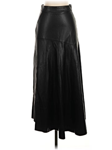 Zara Faux Leather Skirt (view 1)