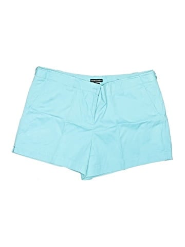 New York & Company Khaki Shorts (view 1)