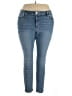 Lane Bryant Solid Blue Jeans Size 22 - photo 1