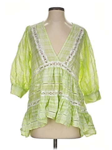 Free People 3/4 Sleeve Blouse (view 1)