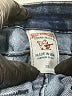 True Religion Hearts Blue Jeans Size 28 waist - photo 7