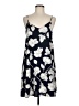 Everly 100% Polyester Floral Gray Black Casual Dress Size M - photo 1