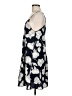 Everly 100% Polyester Floral Gray Black Casual Dress Size M - photo 5