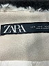 Zara 100% Polyester Ivory Faux Fur Jacket Size S - photo 6