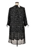 Evans 100% Polyester Polka Dots Black Casual Dress Size 20 - photo 2