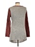 Le Lis Gray Long Sleeve Top Size L - photo 2