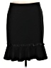 Express Solid Black Formal Skirt Size M - photo 1