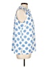 Talbots 100% Polyester Blue Sleeveless Blouse Size L - photo 4