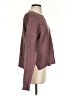 Pink Republic Solid Burgundy Pullover Sweater Size S - photo 4