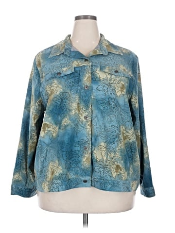 Cj Banks Long Sleeve Blouse (view 1)