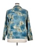 Cj Banks Blue Long Sleeve Blouse Size 2X - photo 2