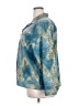 Cj Banks Blue Long Sleeve Blouse Size 2X - photo 5