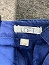 Ann Taylor LOFT Solid Blue Shorts Size 0 - photo 3