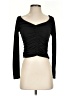 Zara Black Long Sleeve Top Size S - photo 1