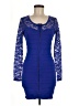 Bebe Blue Cocktail Dress Size M - photo 1