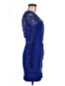 Bebe Blue Cocktail Dress Size M - photo 4