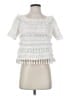 Love Sam 100% Cotton Ivory 3/4 Sleeve Blouse Size S - photo 1