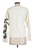 Tahari Floral Ivory Pullover Sweater Size L - photo 2