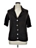 Chico's 100% Cotton Black Cardigan Size XL - photo 1