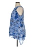 Fever 100% Polyester Blue Sleeveless Blouse Size XL - photo 5