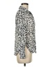 Bella Dahl 100% Rayon Animal Print Ivory Long Sleeve Blouse Size M - photo 4