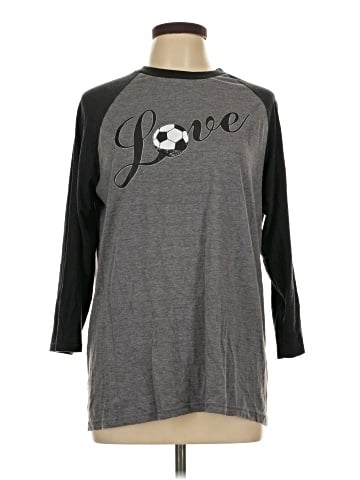 District. 3/4 Sleeve T-Shirt (view 1)