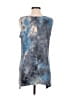 AB Studio Blue Sleeveless Top Size M - photo 2