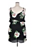Grace Karin Floral Black Casual Dress Size 2X - photo 2