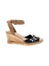 White Mountain Black Wedges Size 6 - photo 1