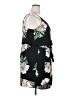 Grace Karin Floral Black Casual Dress Size 2X - photo 4