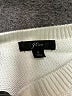 J.Crew 100% Cotton White Pullover Sweater Size S - photo 7
