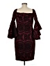 Venus Burgundy Cocktail Dress Size 8 - photo 2