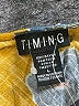 Timing Yellow Sleeveless Top Size L - photo 7