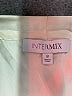 Intermix 100% Silk Metallic Ivory Long Sleeve Silk Top Size 8 - photo 7