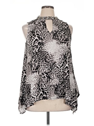 Jennifer Lopez Sleeveless Blouse (view 1)