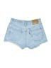 Levi's 100% Cotton Blue Denim Shorts Size 26 waist - photo 2