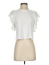 Zara White Short Sleeve Top Size S - photo 1