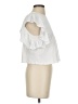 Zara White Short Sleeve Top Size S - photo 4