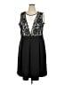 R&K Black Cocktail Dress Size 20 - photo 1