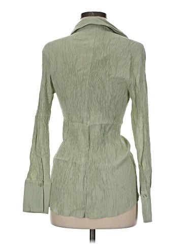 Topshop Long Sleeve Blouse (view 2)