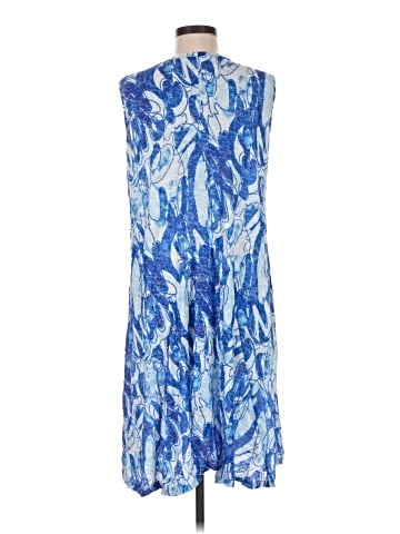 Periwinkle Casual Dress (view 2)