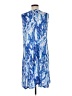 Periwinkle Print Blue Casual Dress Size M - photo 2