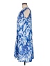 Periwinkle Print Blue Casual Dress Size M - photo 5