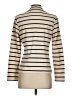 J. McLaughlin 100% Cotton Stripes Ivory Blazer Size S - photo 2