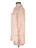 J.Crew 100% Silk Color Block Orange Long Sleeve Silk Top Size 6 (tall) - photo 5